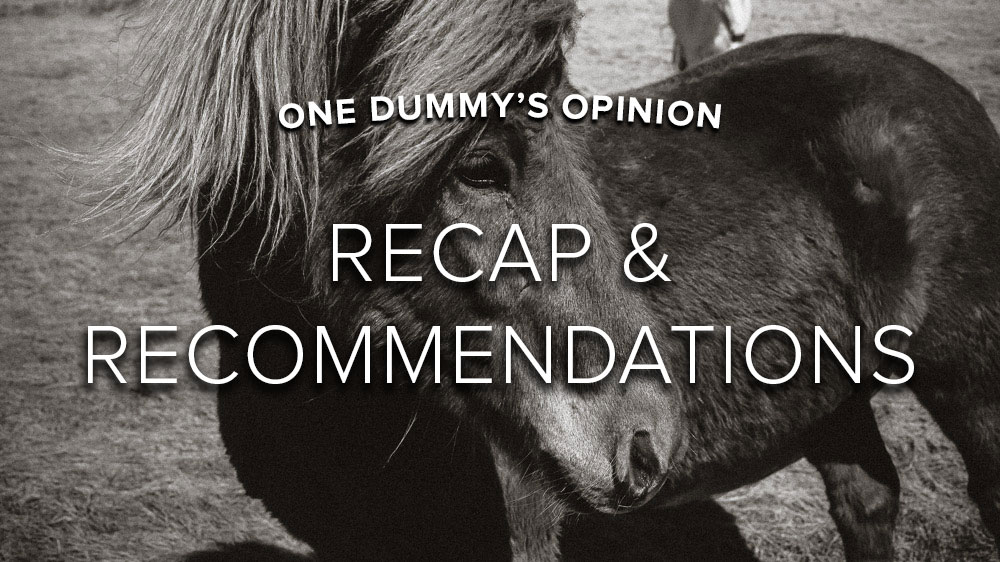 Recap and Recommendations